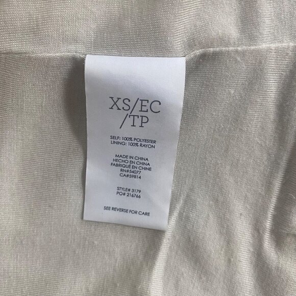 CAbi Aspen Faux Fur Vest Womens Size XS Brown Full Zip High Neck Sleeveless - Picture 5 of 14